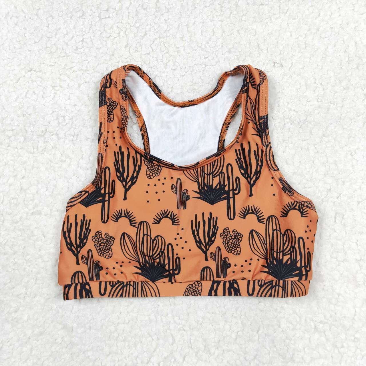 GT0518 RTS baby girl clothes cactus baby girl summer top