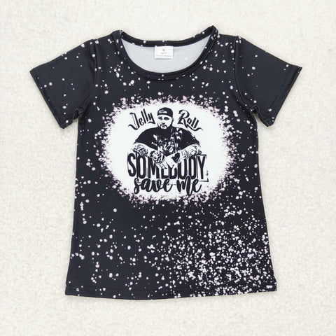 GT0524 RTS baby girl clothes singer baby girl summer top ¡ꡧprint¡ê?