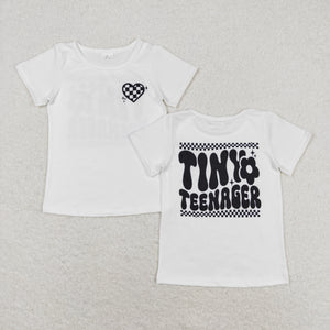 GT0527 RTS baby girl clothes teenager baby girl summer top ¡ꡧprint¡ê?1