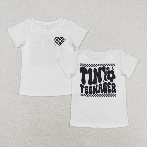 GT0527 RTS baby girl clothes teenager baby girl summer top ¡ꡧprint¡ê?