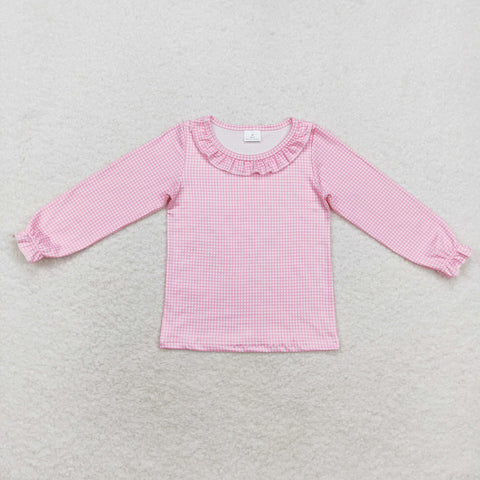 GT0641  RTS toddler girl clothes pink girl winter shirt top