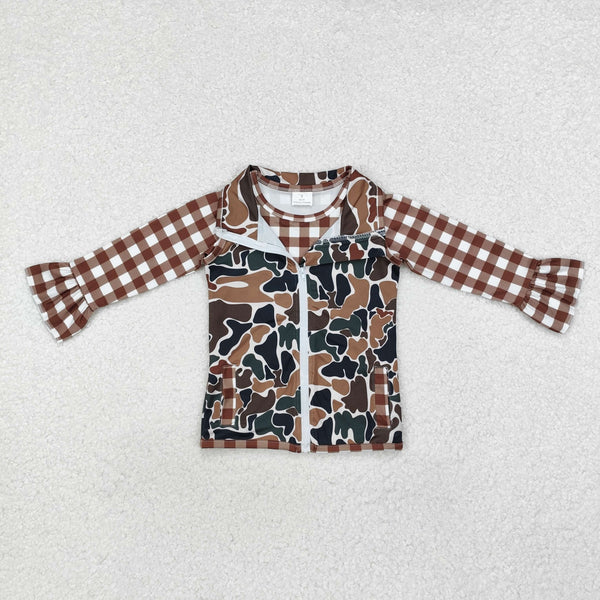 RTS toddler clothes camo kids winter matchong clothes