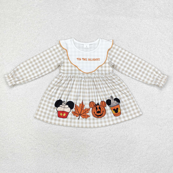 RTS Matching clothing halloween pumpkin gingham matching fall clothing-2026.9.28