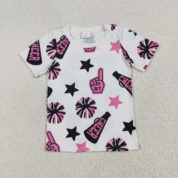 RTS toddler clothes matching clothing girl cheer top kids summer clothing-2025.7.22