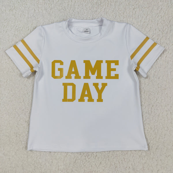 GT1101 RTS toddler girl clothes game day girl summer top vest yoga clothes