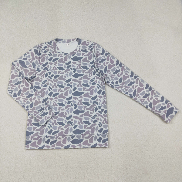 RTS adult clothes matching camo print clothing adult women yoga top-2025.10.17