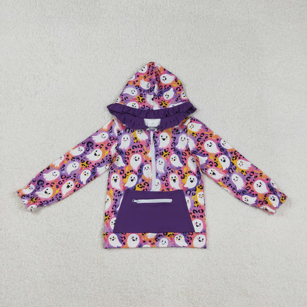 GT1155 RTS  toddler girl  clothes ghost girl halloween winter top hoodie