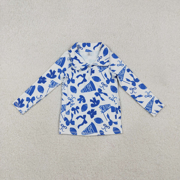 GT1195 RTS  toddler girl clothes go team girl winter top yoga clothes winter jacket