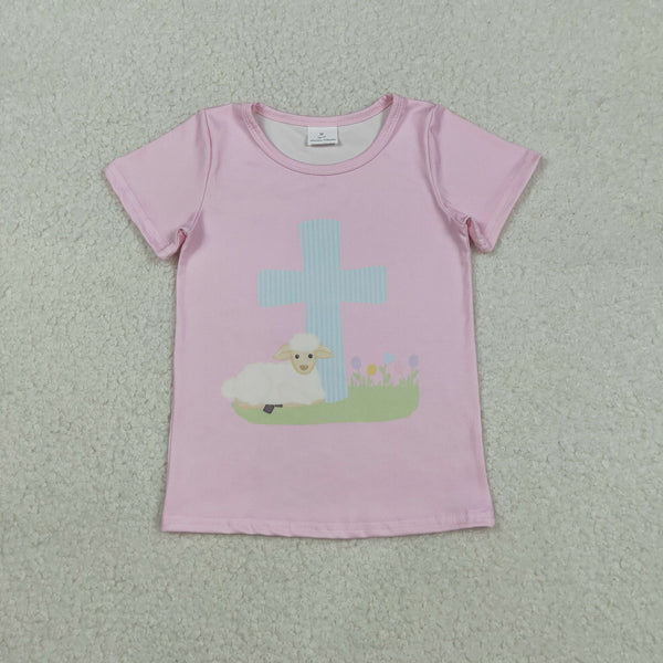 RTS toddler clothes matching clothing rabbit print girl easter summer clothing-2025.12.6