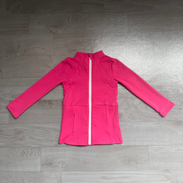 no MOQ GT1802 pre-order  toddler girl clothes sports clothes hot pink girl winter clothes jacket top-real pic 2026.7.29