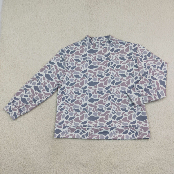 RTS GT1816 women clothes camo print long sleeve yoga top