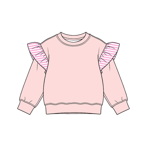MOQ：5pcs GLP3702  pre-order  toddler girl clothes cotton girl winter pants set 2026.8.15