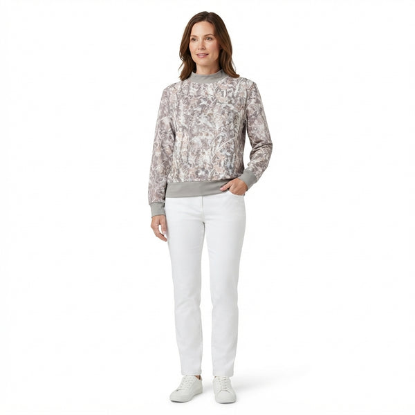 RTS GT1883 women clothes camo print long sleeve top yoga athletic top