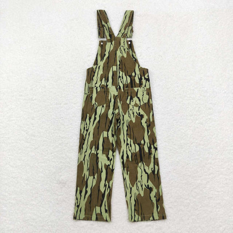 P0534 RTS 6-12M to 7-8T baby boy clothes denim camouflage baby boy jumpsuit