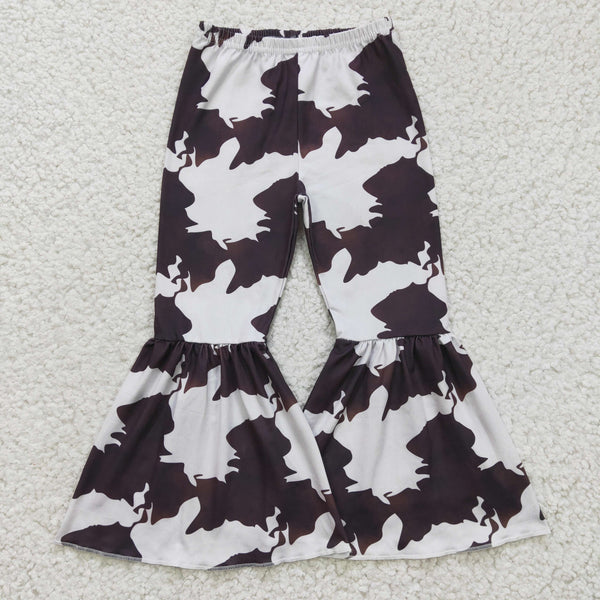 P0056 baby girl clothes bell bottom pant