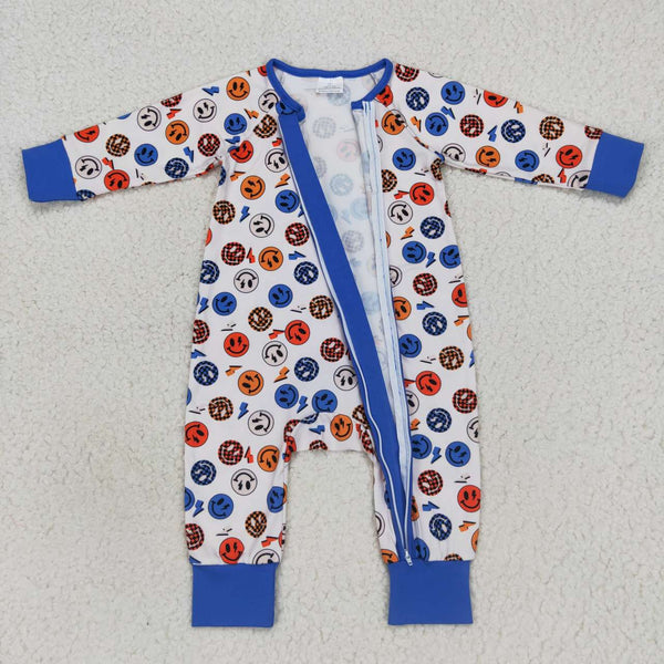LR0721 baby boy clothes smile boy winter romper