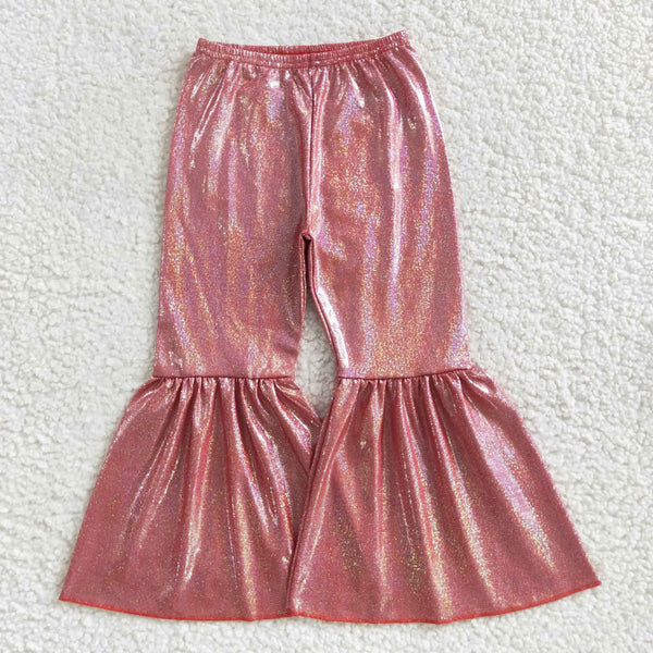 P0181 toddler girl clothes girl bell bottom pant girl flate pant