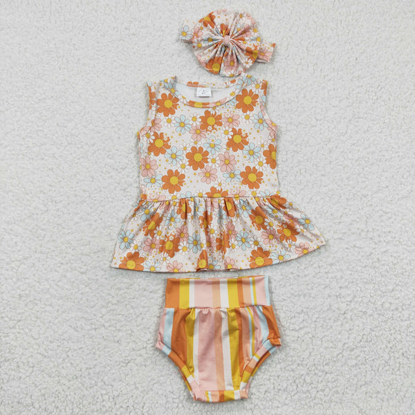 GBO0106 baby clothes summer bummies set