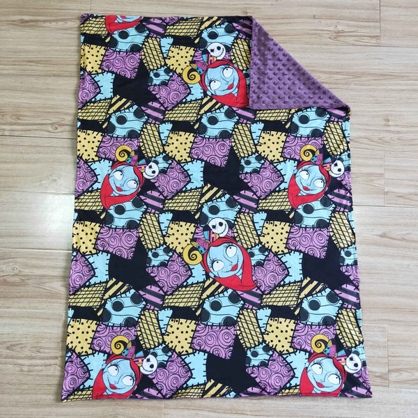 BL0025 halloween newborn blanket