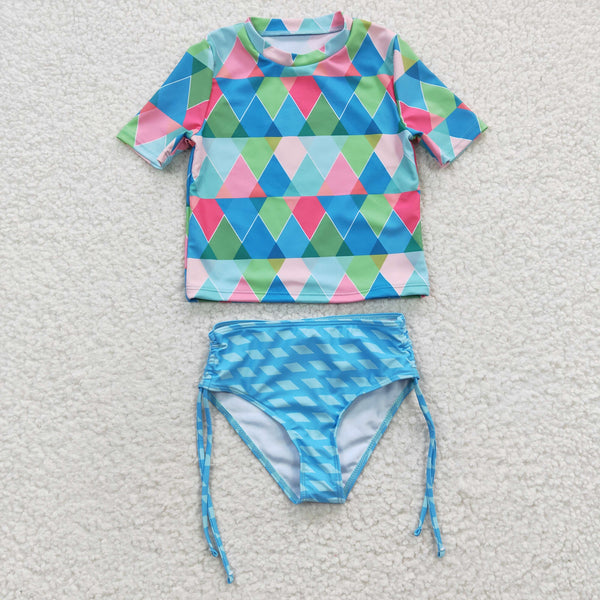 S0114 baby girl clothes summer swimsuit swimwear 1