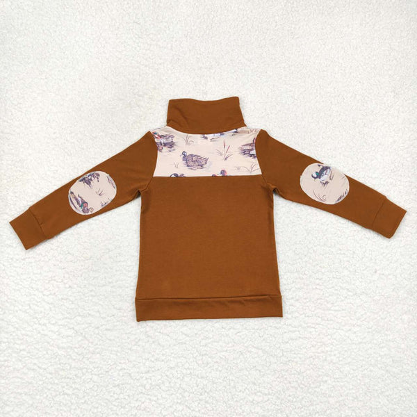 BT0343 toddler boy clothes mallard boy winter top-promotion 2025.1.18 $4.5