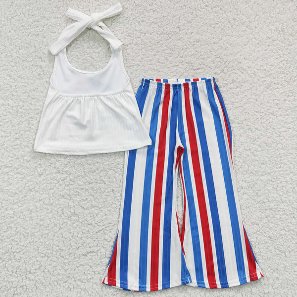 GSPO0655 Toddler girl clothes 4th of July patriotic outfit