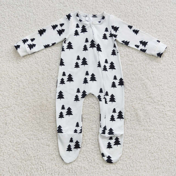LR0552 baby girl clothes tree zipper girl winter romper