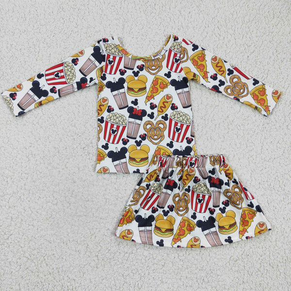 GLD0161 baby girl clothes skirt cartoon winter outfits-promotion 2024.12.28 $5.5