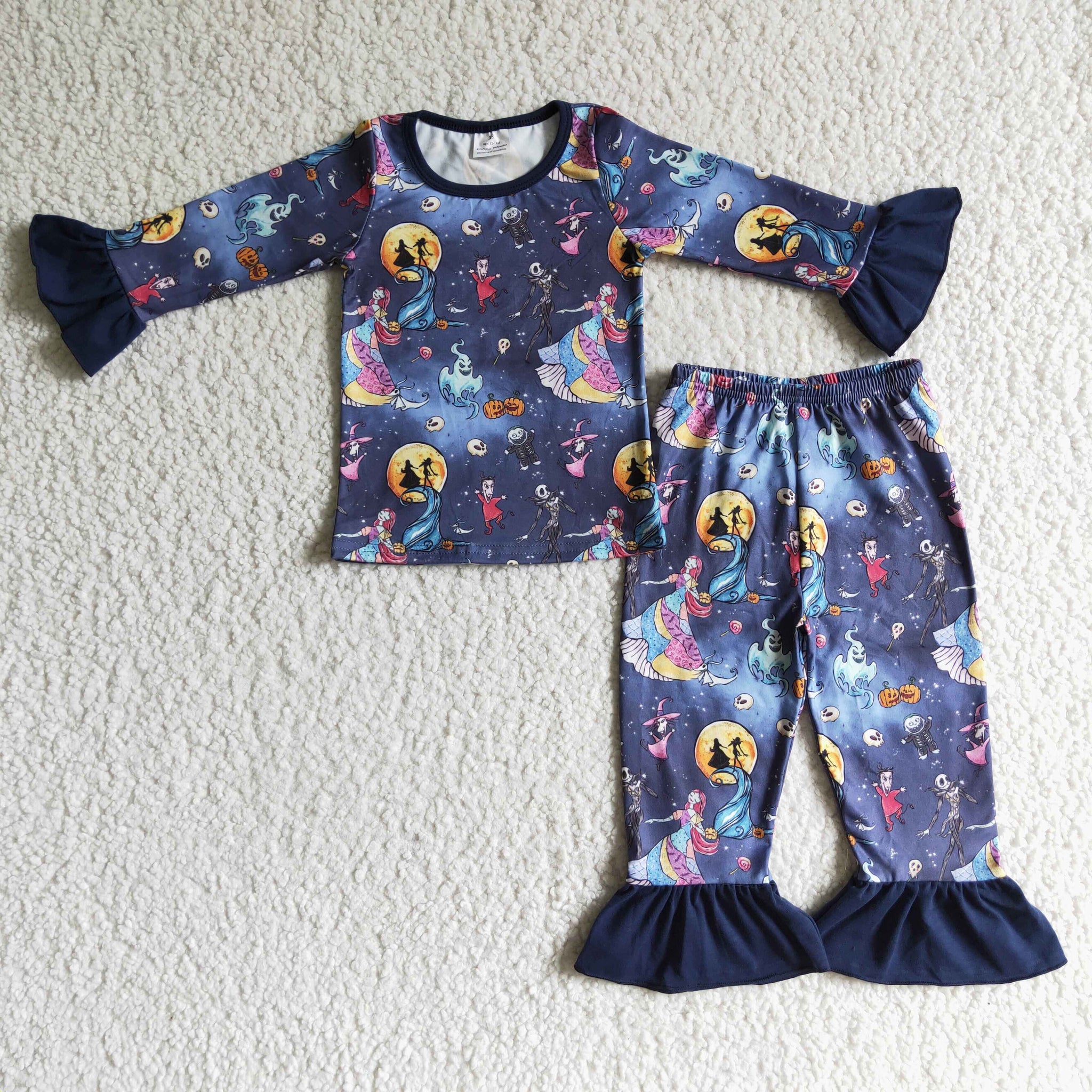 GLP0073 halloween pajamas girl halloween set-promotion 2024.9.21 $5.5