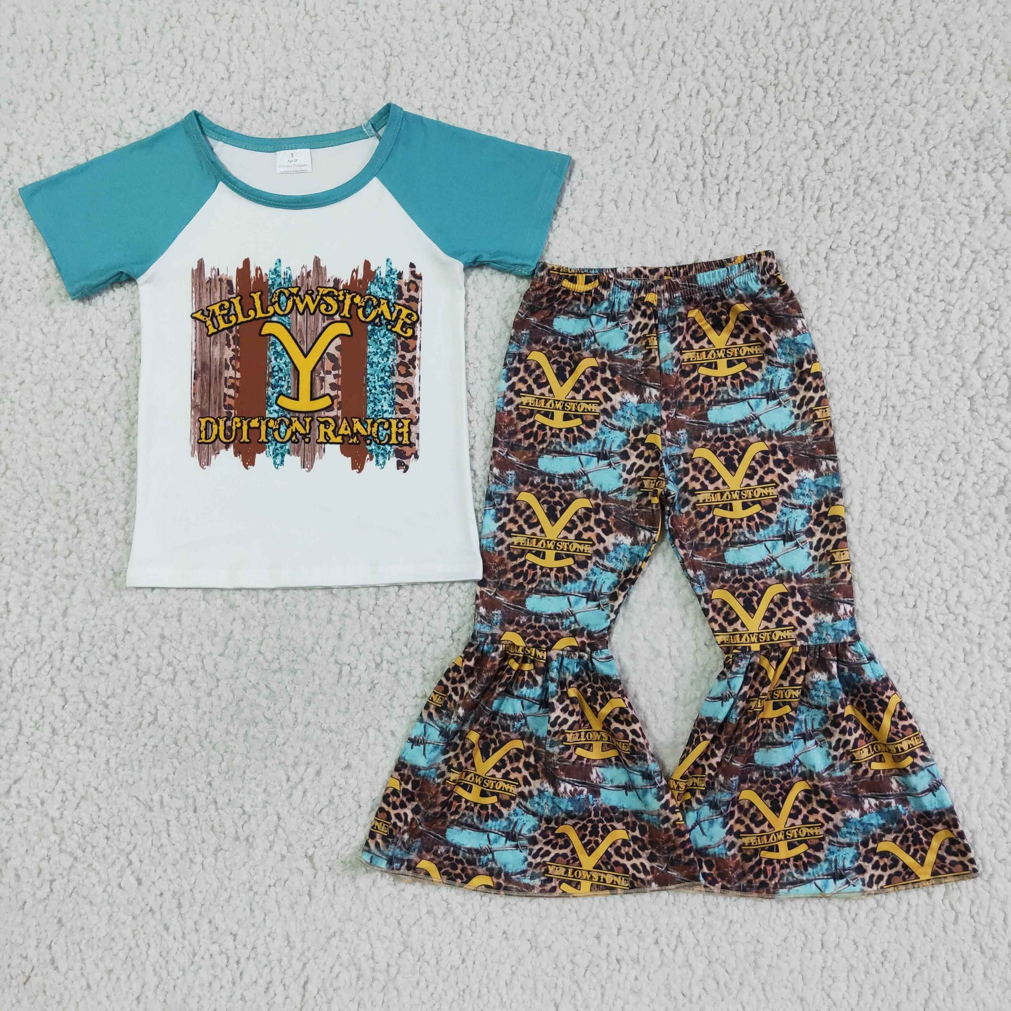 GSPO0064 girl clothing blue fall spring set-promotion 2024.6.15 $5.5