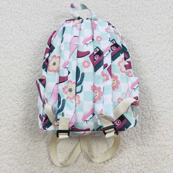 BA0082 toddler backpack flower girl gift back to school preschool bag
