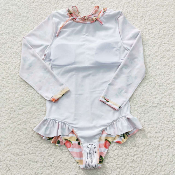 S0139 baby girl clothes girl swimwear toddler girl summer swimsuit