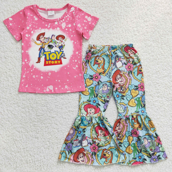 GSPO0469 toddler girl clothes cartoon fall spring set