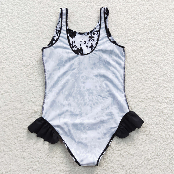 S0124 toddler girl clothes swimsuit summer swimwear