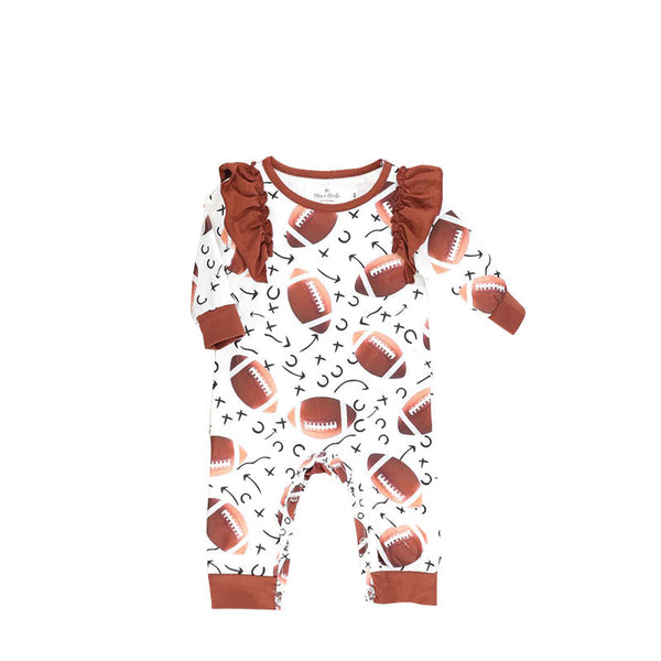 baby girl clothes matching football clothes