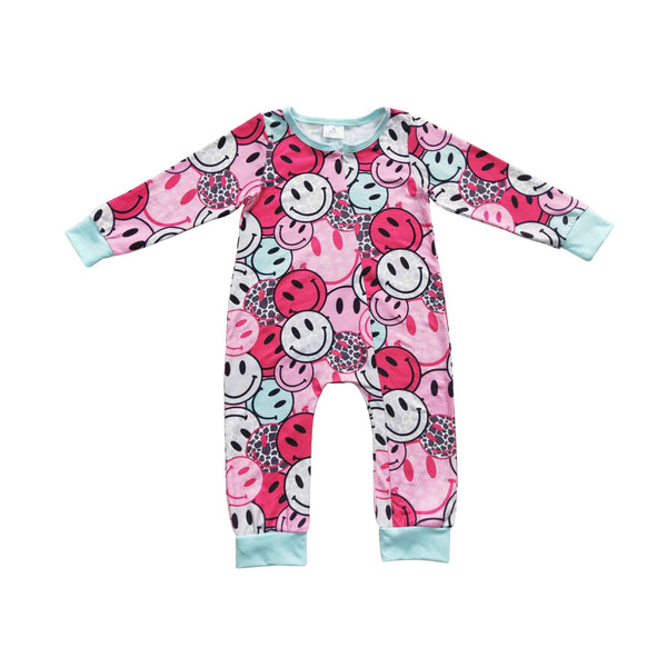 LR0302 baby girl clothes zipper winter romper