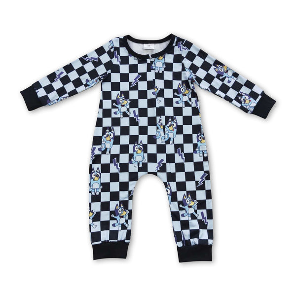 LR0303 baby girl clothes zipper winter romper