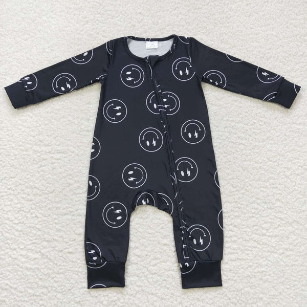 LR0654 baby clothes zipper baby winter romper