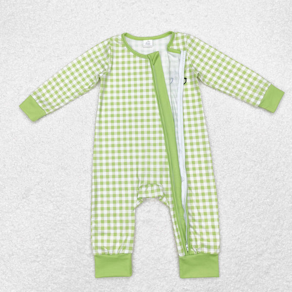 LR1251 RTS Bamboo baby boy clothes cartoon  boy christmas winter romper