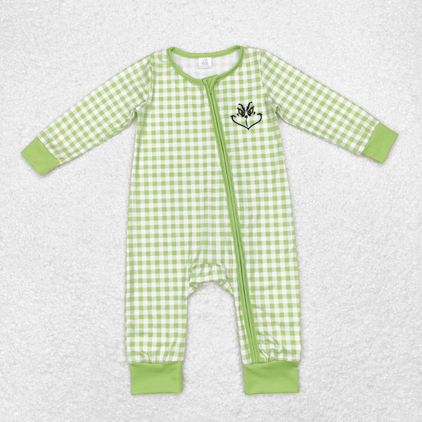 LR1251 RTS Bamboo baby boy clothes cartoon  boy christmas winter romper