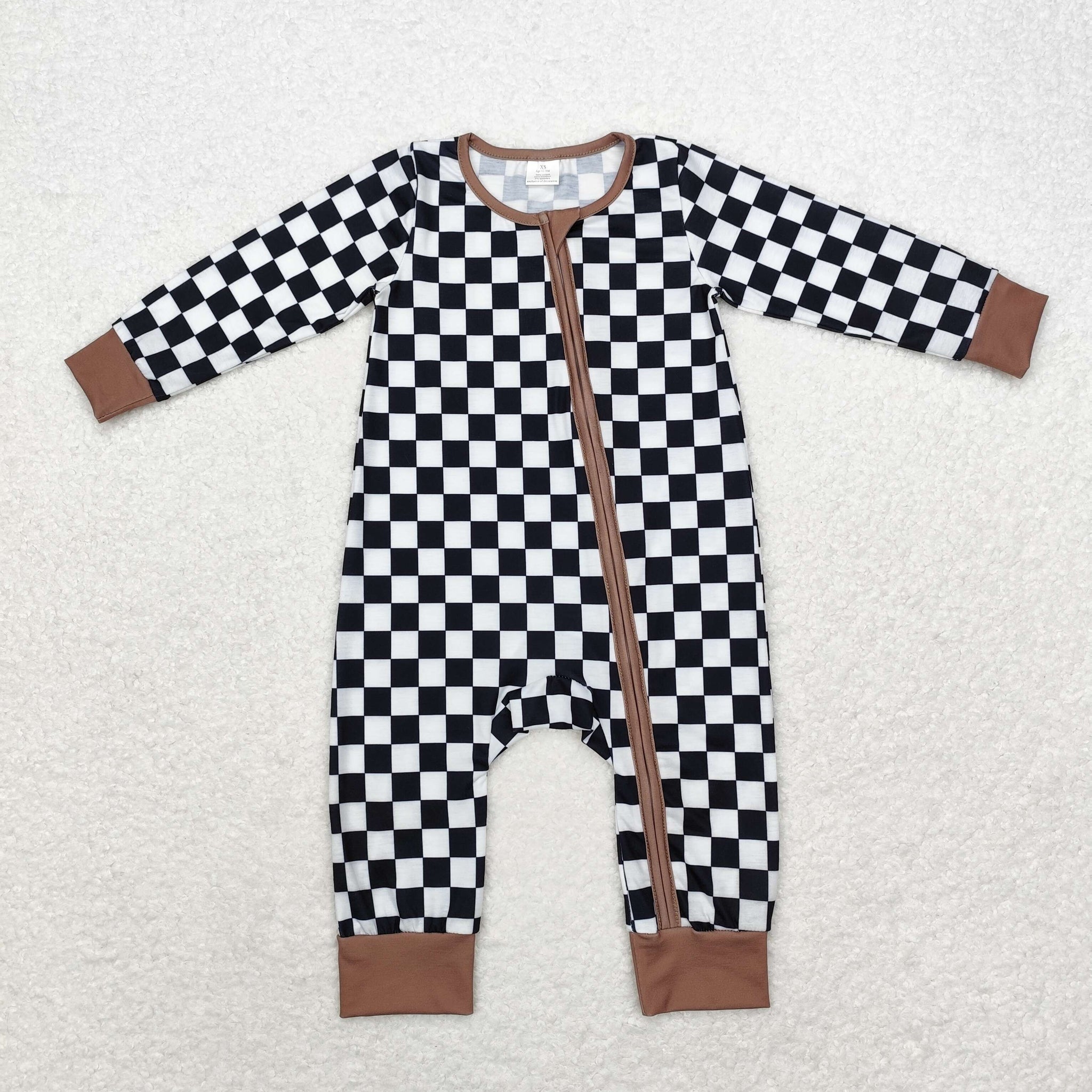 LR1436 RTS baby boy clothes black boy winter romper