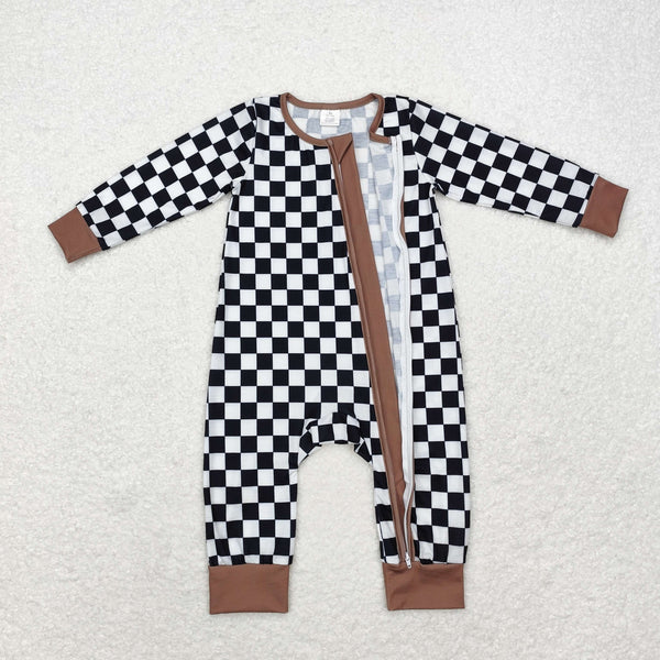 LR1436 RTS baby boy clothes black boy winter romper