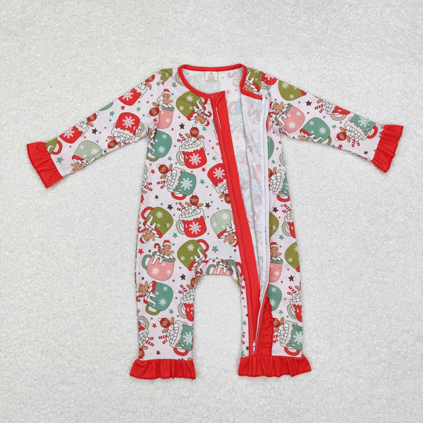 RTS toddler clothes matching coffee print clothing  mama kids christmas clothes-2025.11.5