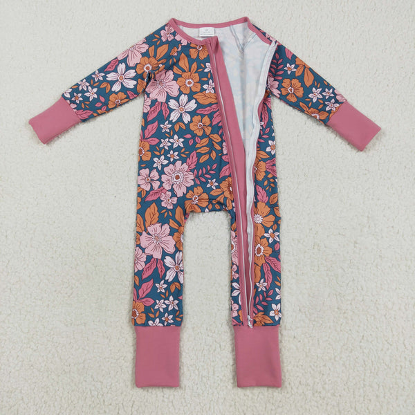 RTS kids matching clothing flower print clothing girl winter clothing-2025.8.6