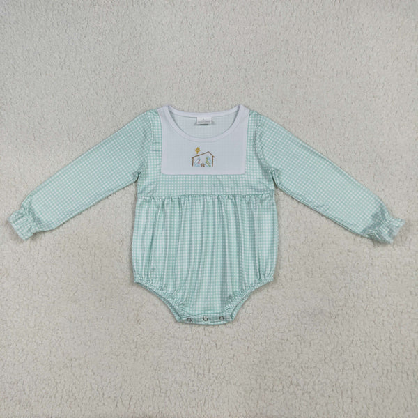 LR2265 RTS girl clothes jesus toddler girl christmas winter bubble