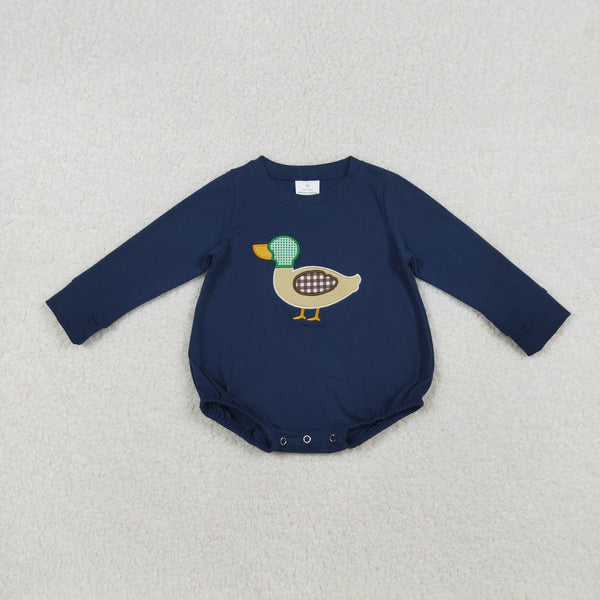 RTS kids matching clothing embroidered mallard print clothing  girl winter clothing-2025.10.11