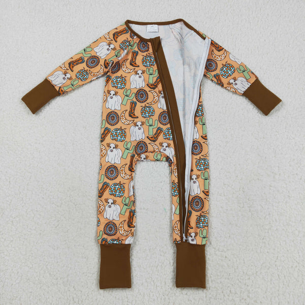 LR2463 RTS baby boy clothes cowboy boy winter romper