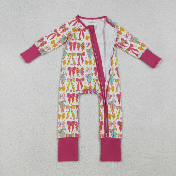 RTS kids matching clothing bows print clothing girl winter clothing-2025.9.13