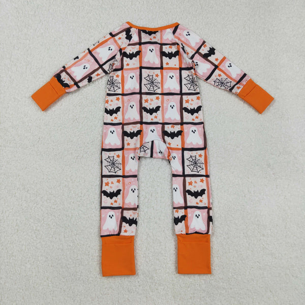 LR2539 RTS baby girl clothes ghost girl  halloween winter romper