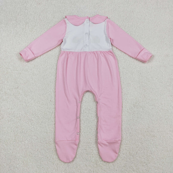 RTS kids matching clothing embroidered turkey clothing baby thanksgiving winter romper-2025.10.11